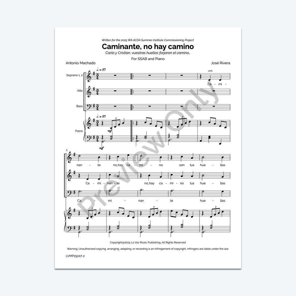 Caminante, no hay camino