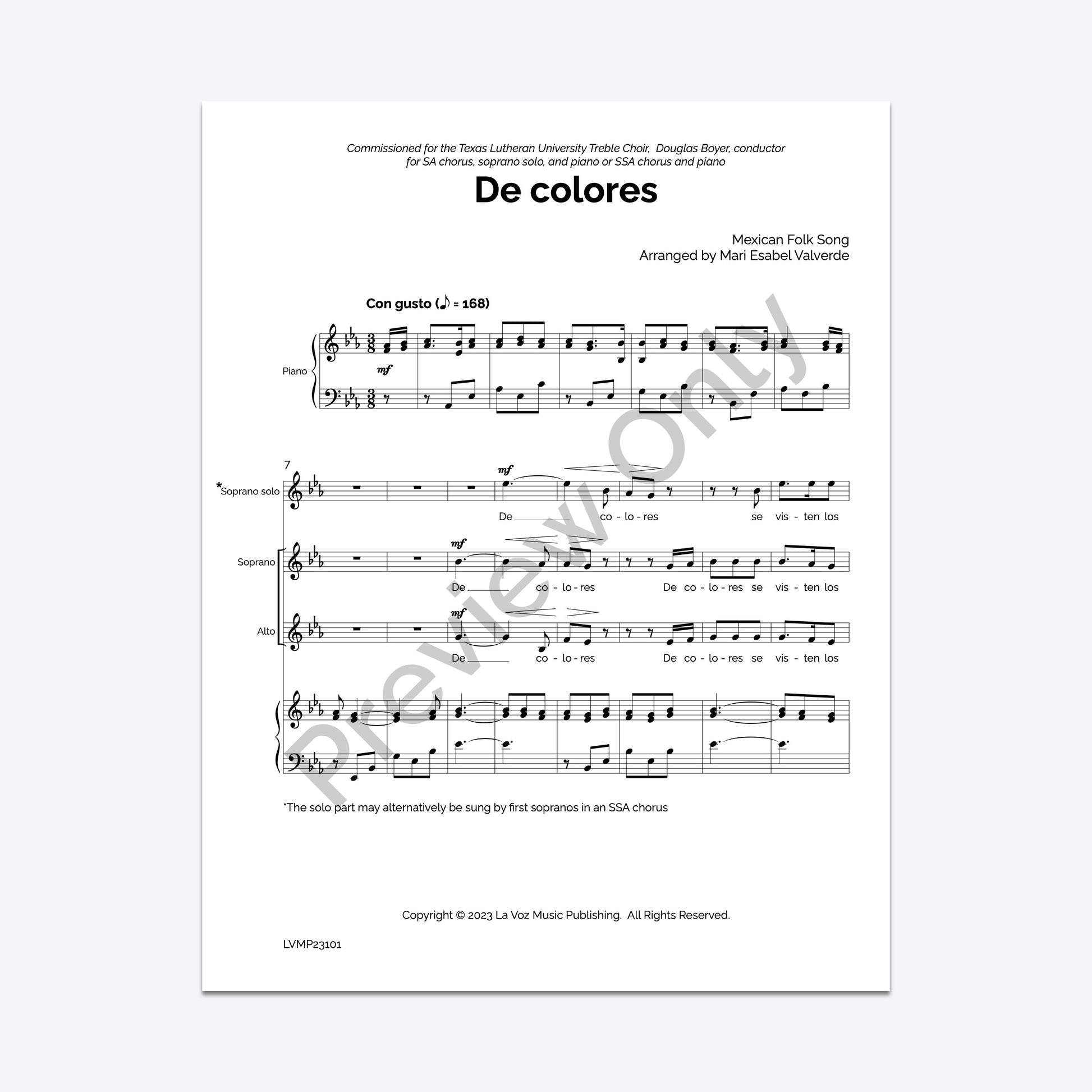 De colores
