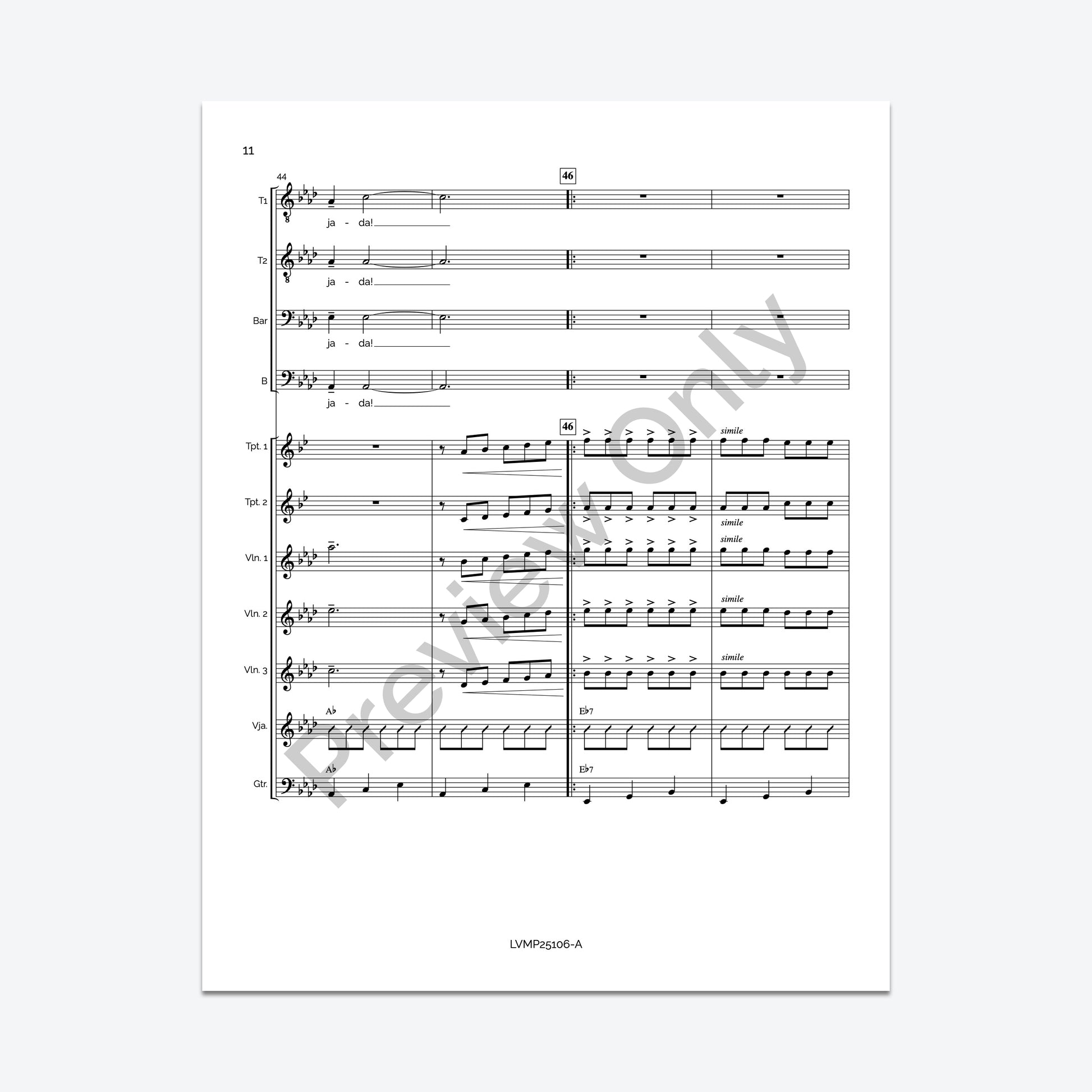 Guadalajara (Conductor's Score)