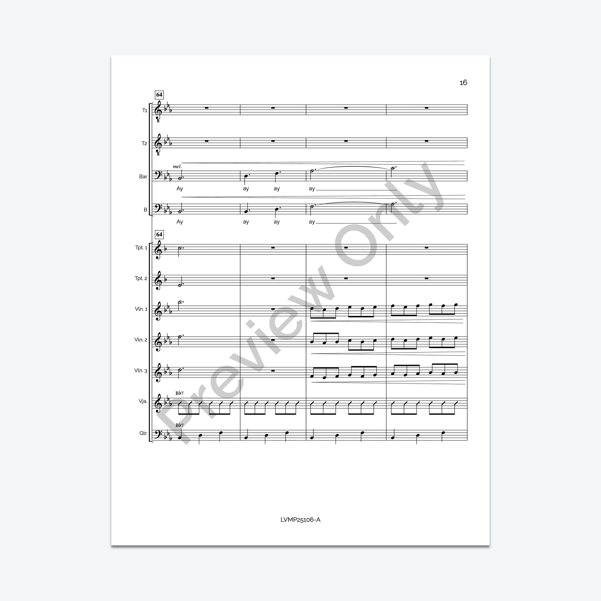 Guadalajara (Conductor's Score)