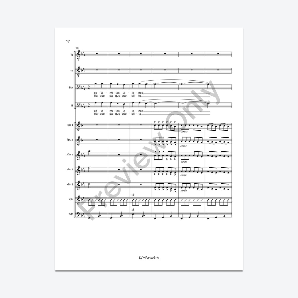 Guadalajara (Conductor's Score)