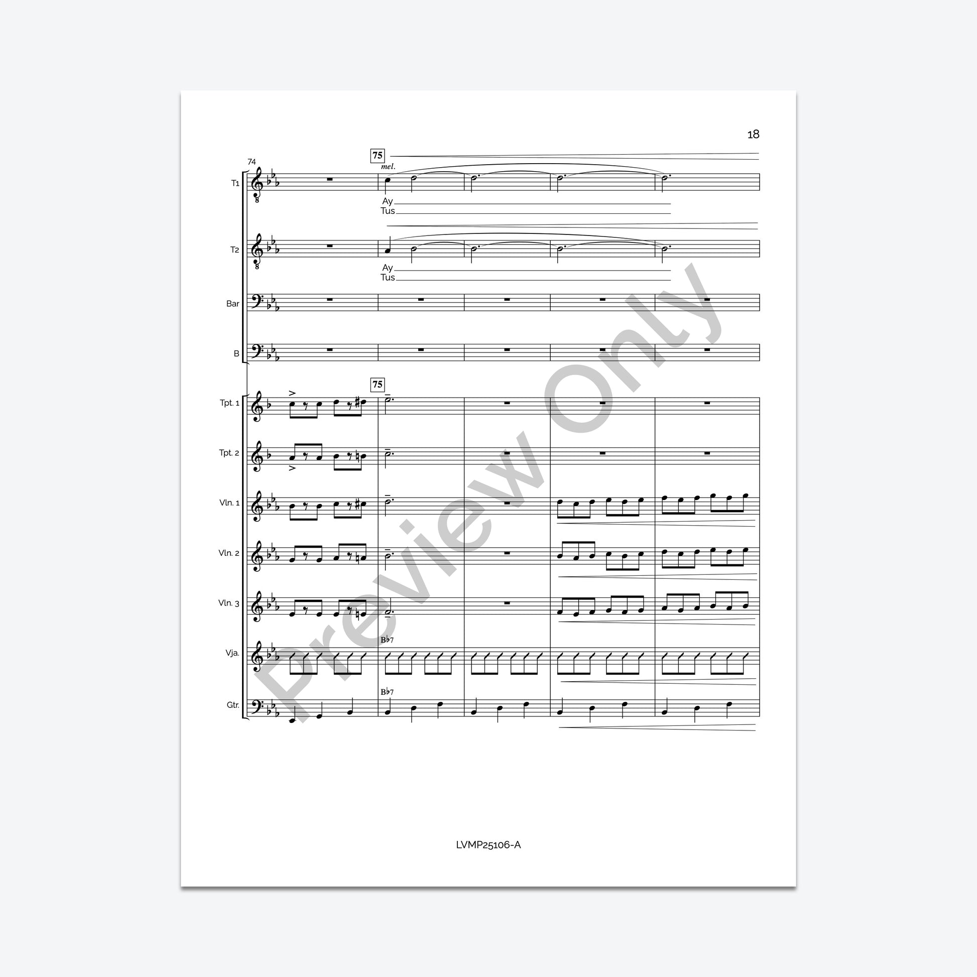 Guadalajara (Conductor's Score)