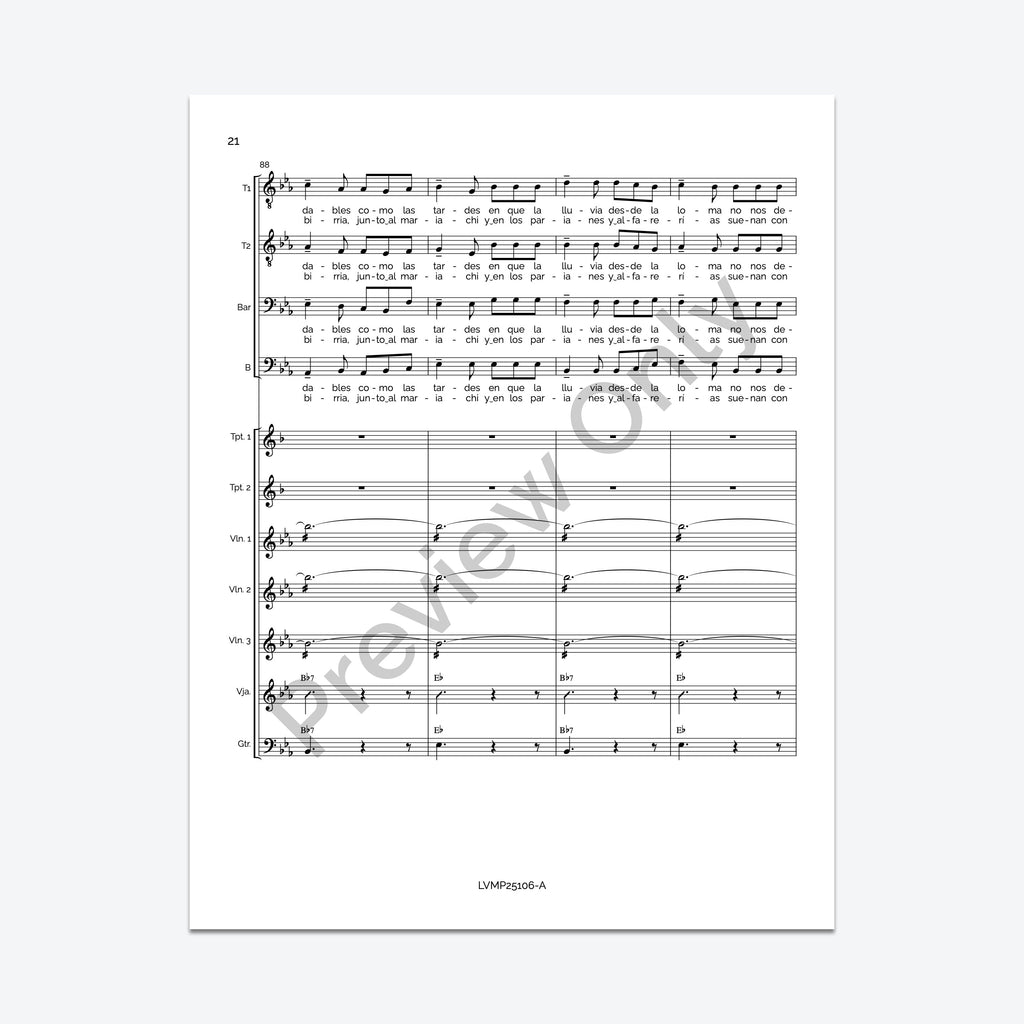 Guadalajara (Conductor's Score)