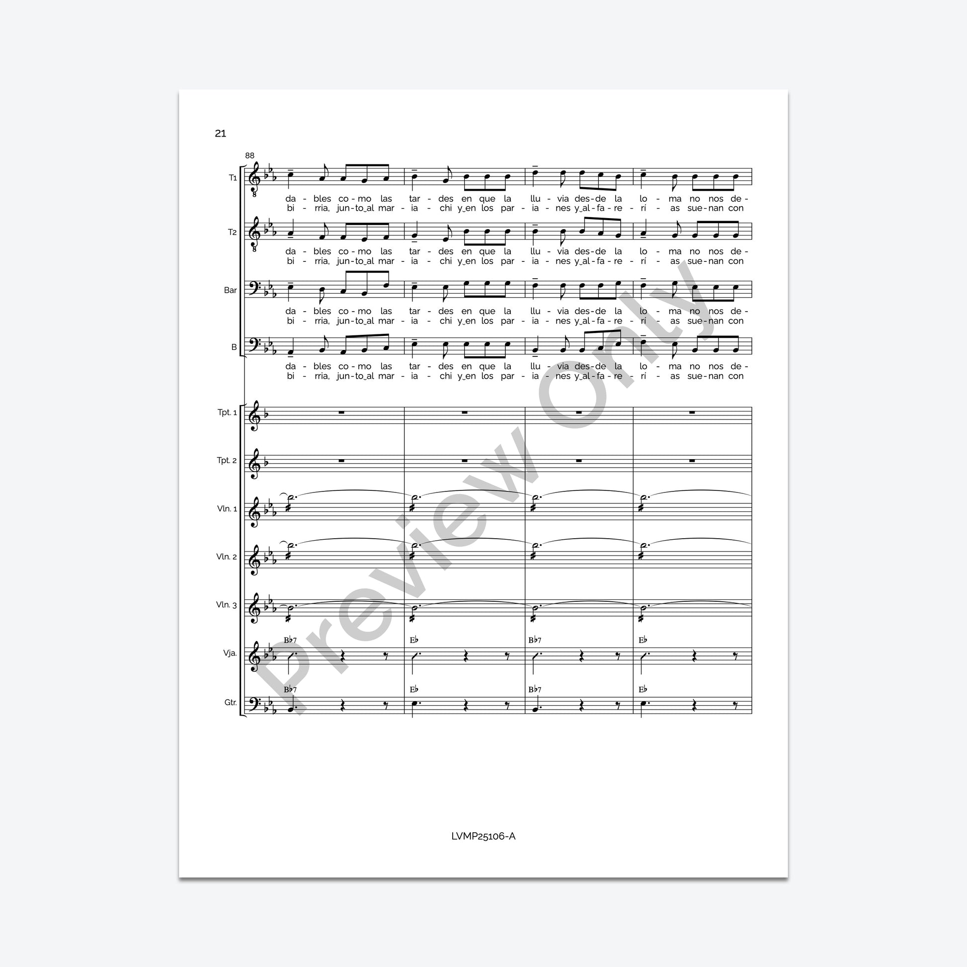 Guadalajara (Conductor's Score)