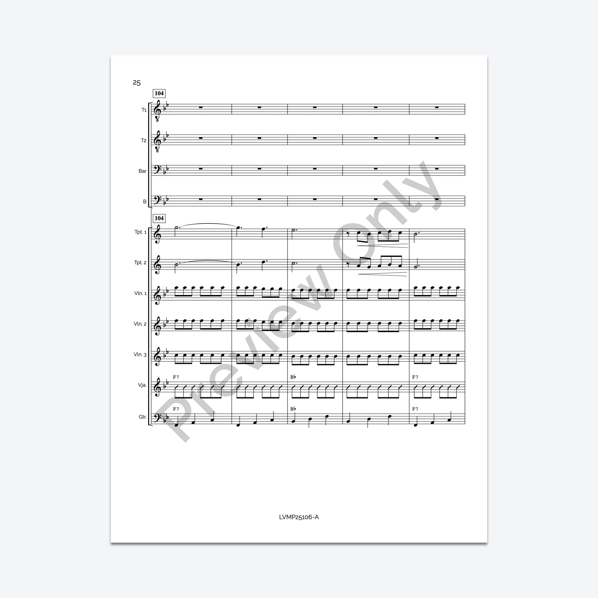 Guadalajara (Conductor's Score)