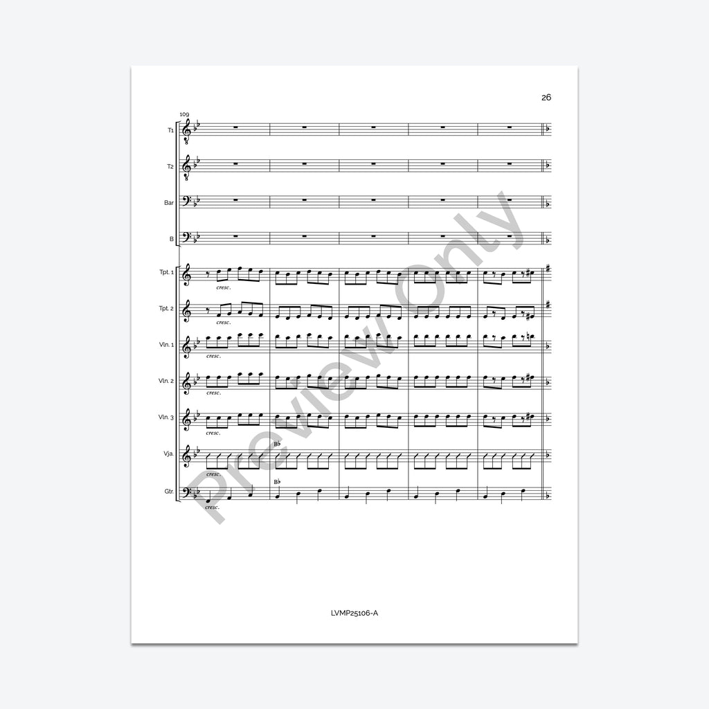 Guadalajara (Conductor's Score)