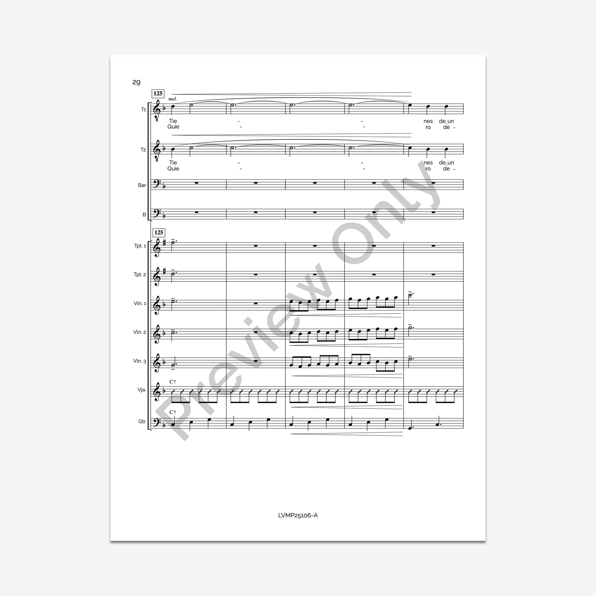 Guadalajara (Conductor's Score)