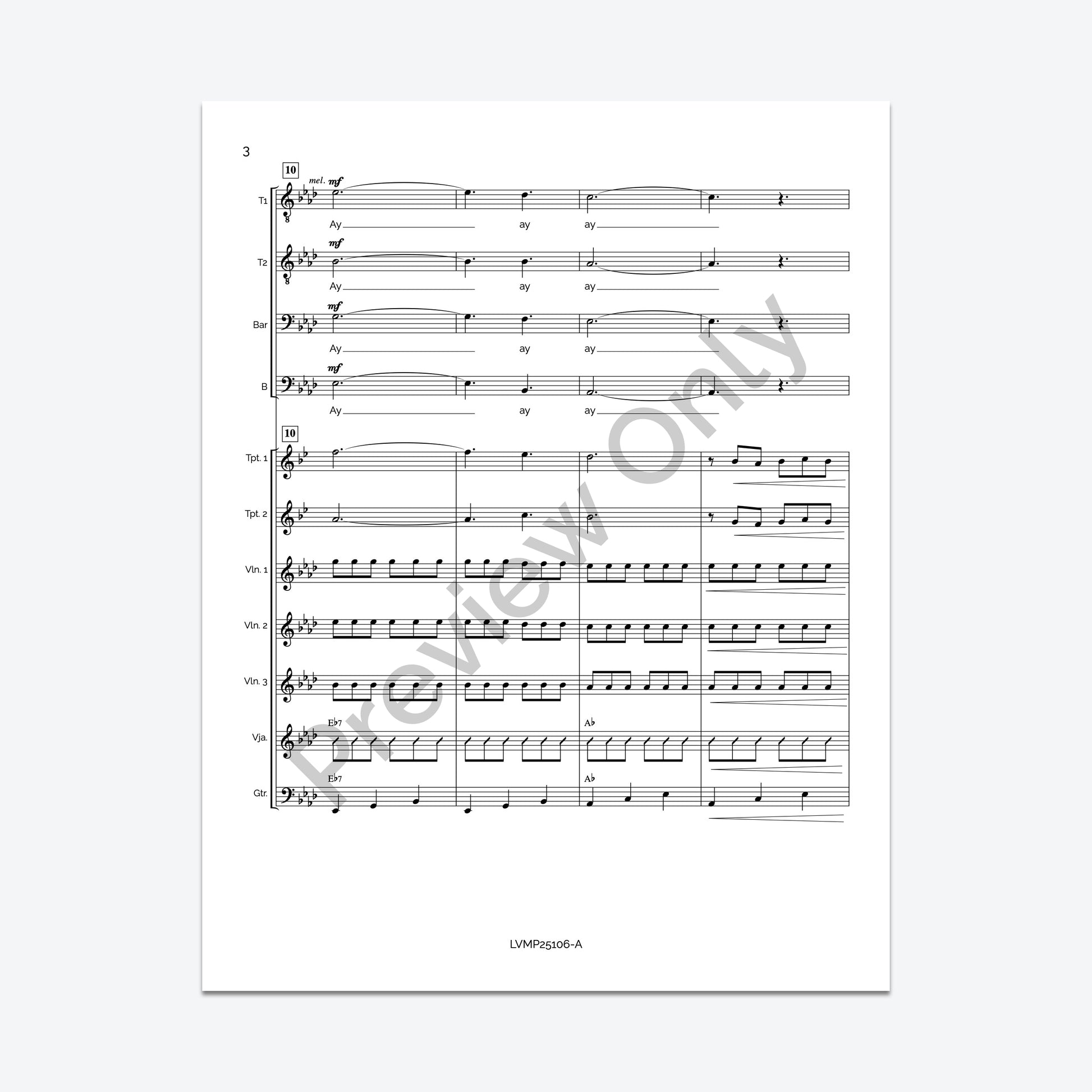 Guadalajara (Conductor's Score)