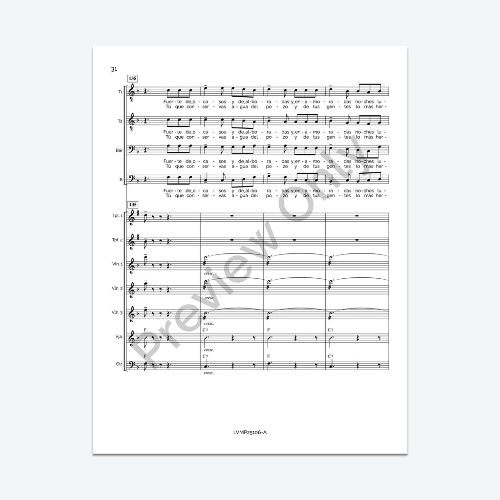 Guadalajara (Conductor's Score)