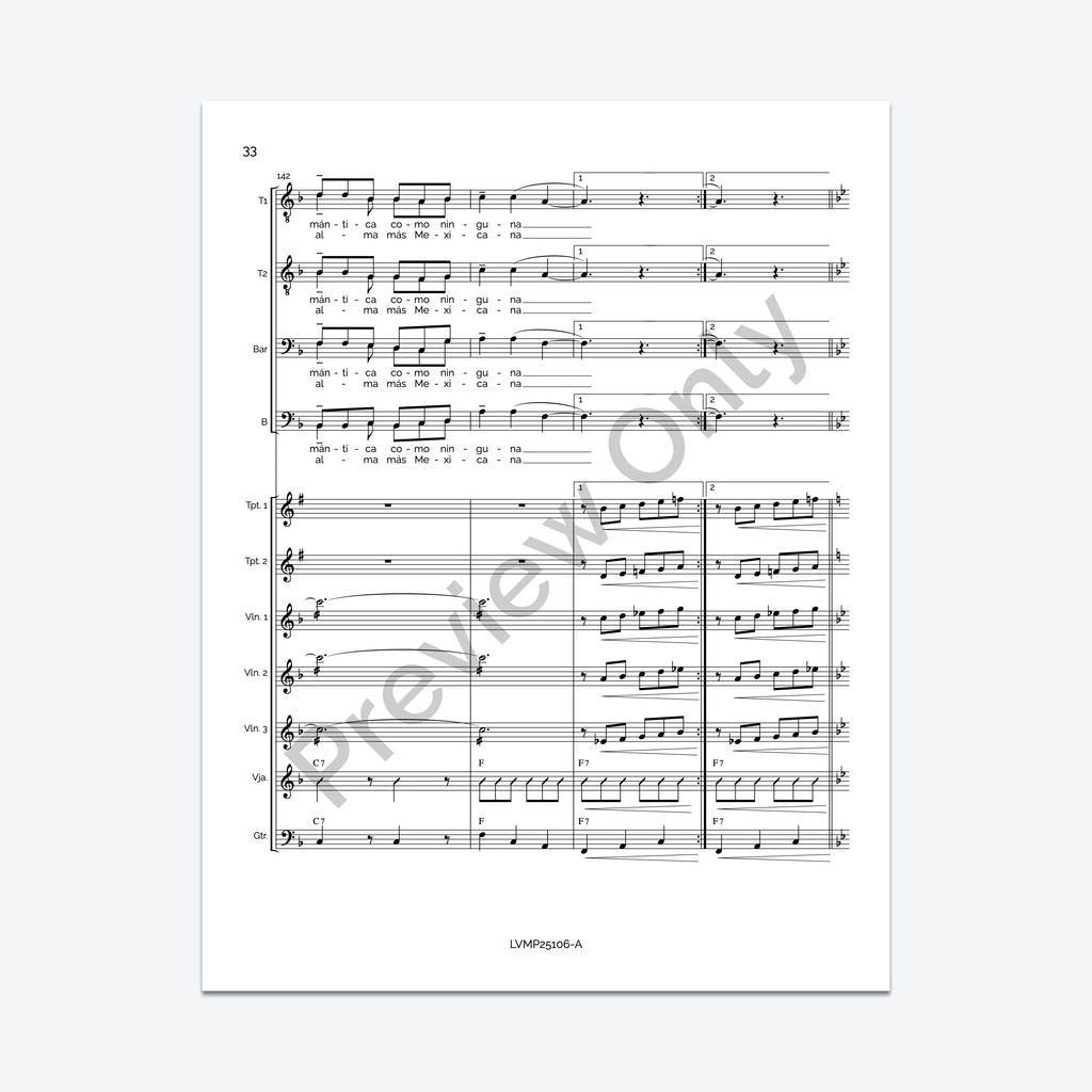 Guadalajara (Conductor's Score)