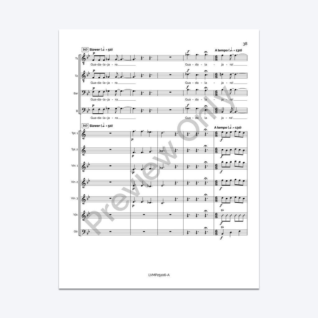 Guadalajara (Conductor's Score)