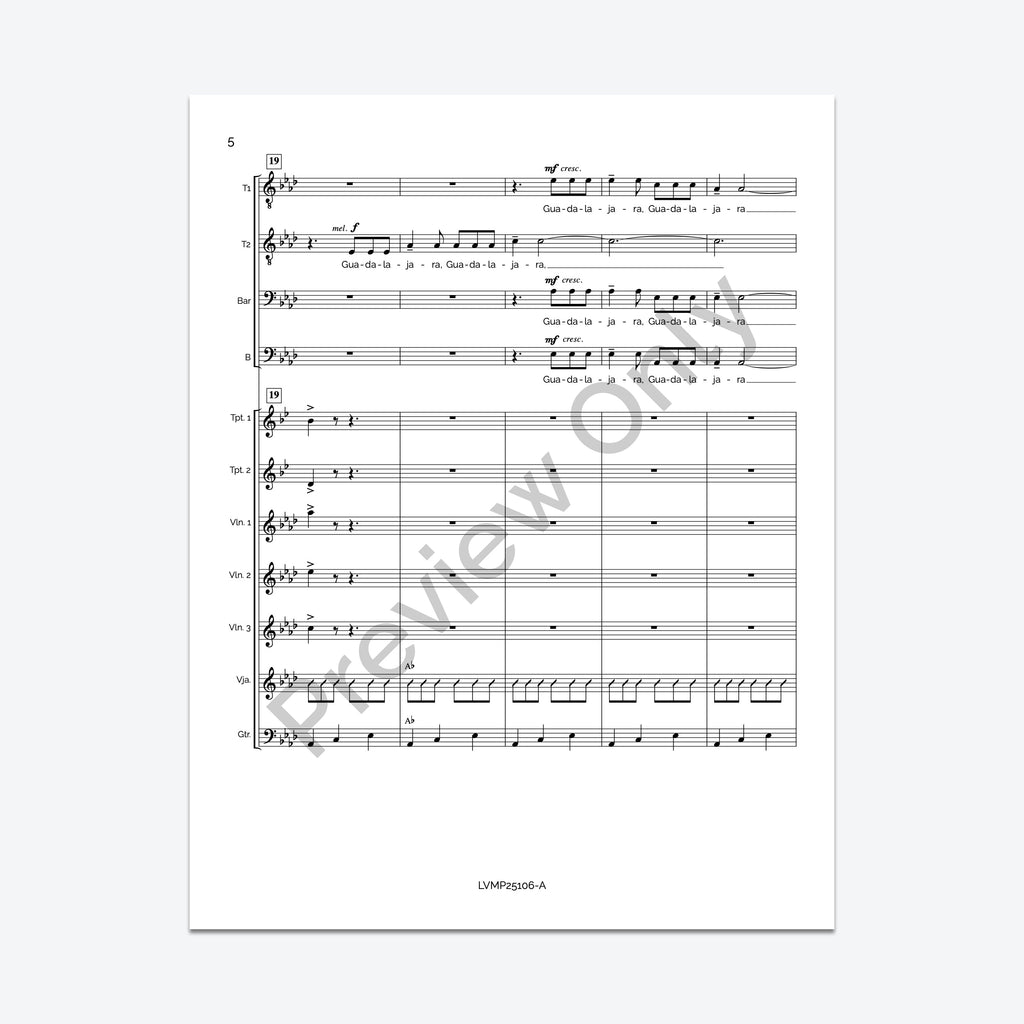 Guadalajara (Conductor's Score)