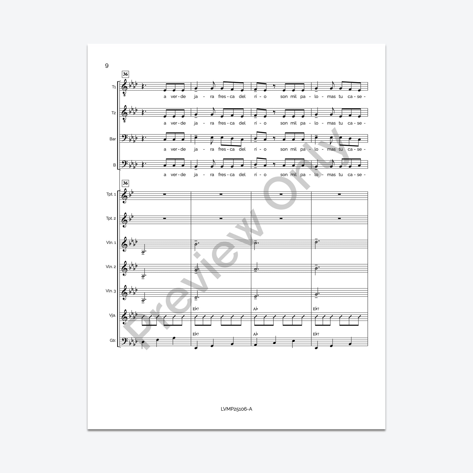 Guadalajara (Conductor's Score)